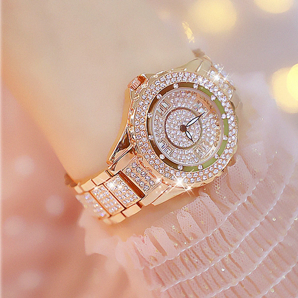 BS BEE SISTER Women watch Waterproof Bling bling wristwatch Fashion watch Watch for women Diamond watch for lady 2022 New watch