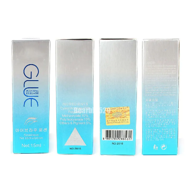 Профессиональный клей для наращивания ресниц 15 мл 1-2 с самый быстрый сухое время