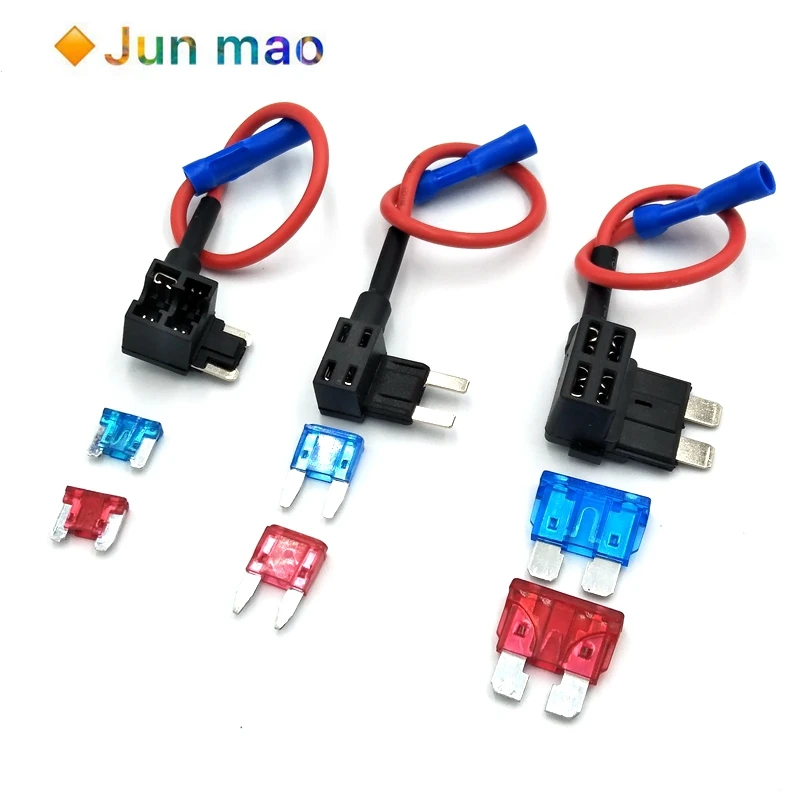 12V Мини малых и средних Размеры автомобильный держатель предохранителя
