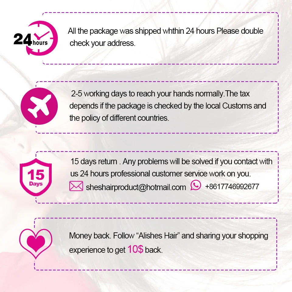 

Alishes Hair Body Wave Bundles 10-26 inch Brazilian Hair Weave Bundles 100% Human Hair Remy Hair Extensions 1/3/4 Bundle Deals