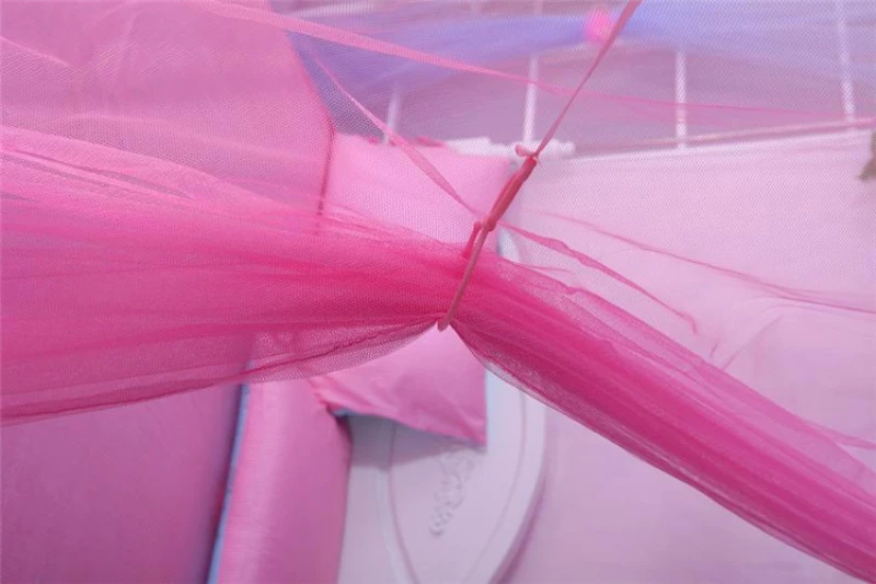 Белая сетка для кровати с четырьмя углами Постельное Белье занавеска домашнего