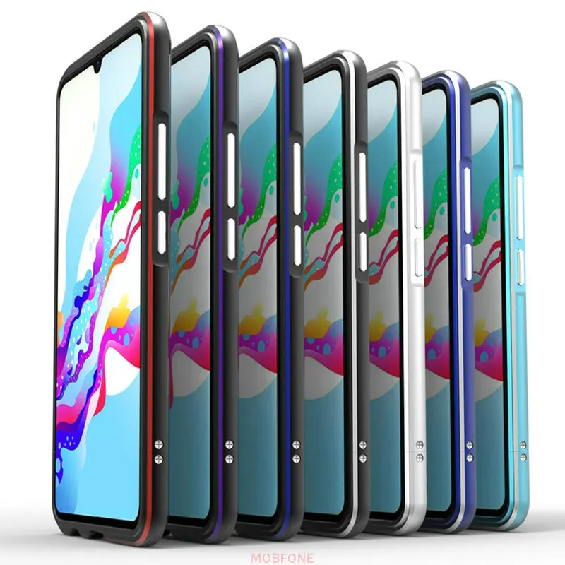 Vivo S1 V1907 6,38 ''Z5 Y7s рамка роскошный тонкий противоударный защитный чехол Vivo IQOO Neo/V17 NEO Алюминиевый металлический бампер крышка Капа
