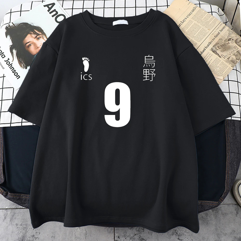 

Kageyama Tobio Haikyuu Printing Mens Tshirt Street Casual T-Shirt Sport Oversize T-Shirts Style Comfortable Men Short Sleeve