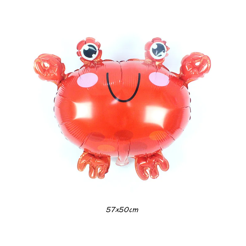 1Pcs Sea Animal Foil Balloons Q Version Mini Shark Fish Helium Balloon Ocean Themed Party Baby Shower Decor Kids Air Globos Toys | Дом и сад