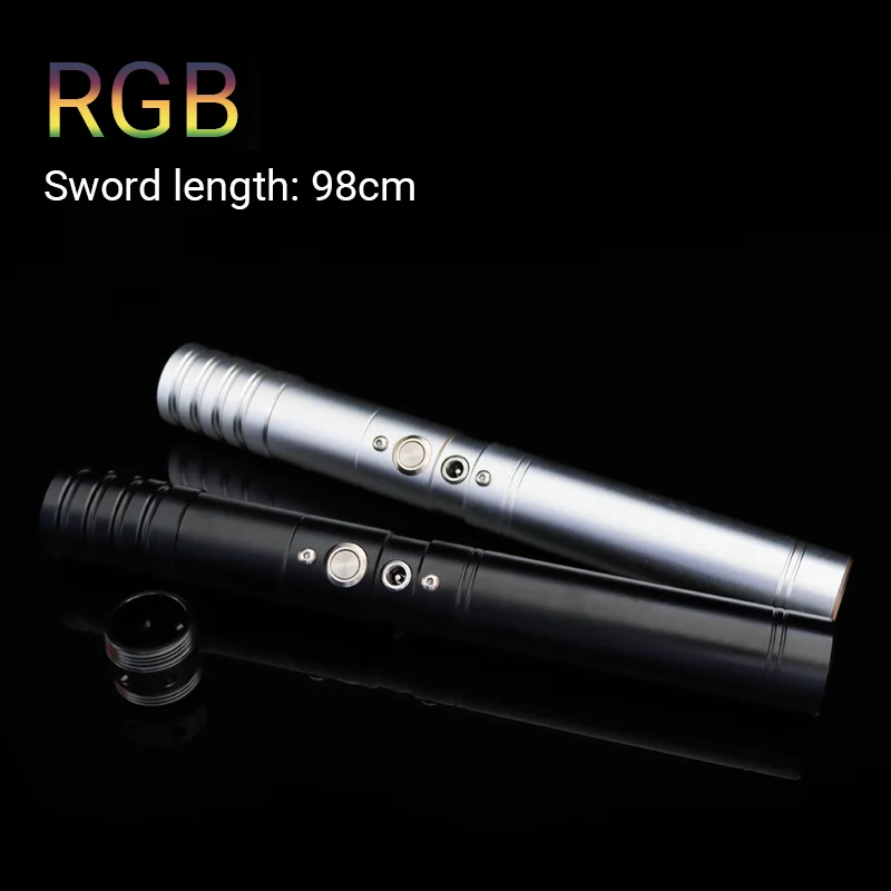 

New Color-changing Lightsaber Toys Yq-pj002-98cm RGB Force Saber FX Light Duel Color Sound FOC Lock Metal Handle Luminous Toy