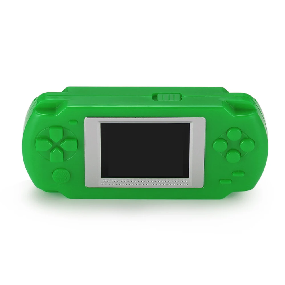 Детская портативная игровая консоль 268 различных игр 2 дюймовый цветной экран детской верхней одежды; переносной штатив для игры развлечения
