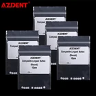 5 упаковок AZDENT Dental Ортодонтические композитные керамические искусственные круглые прямоугольные Основа 10