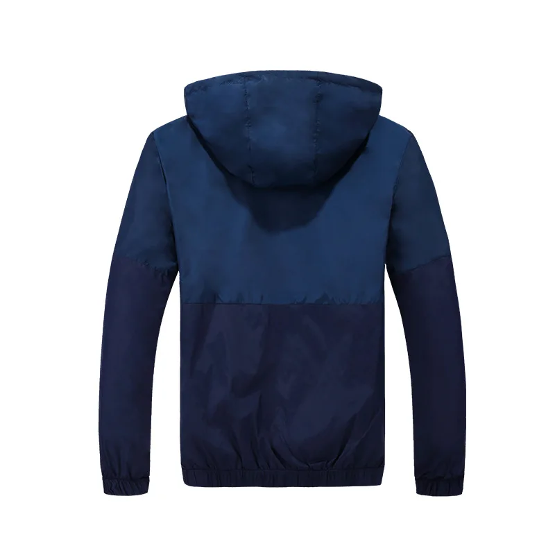 Новинка 2019 весенне-осенняя модная куртка мужские повседневные куртки с