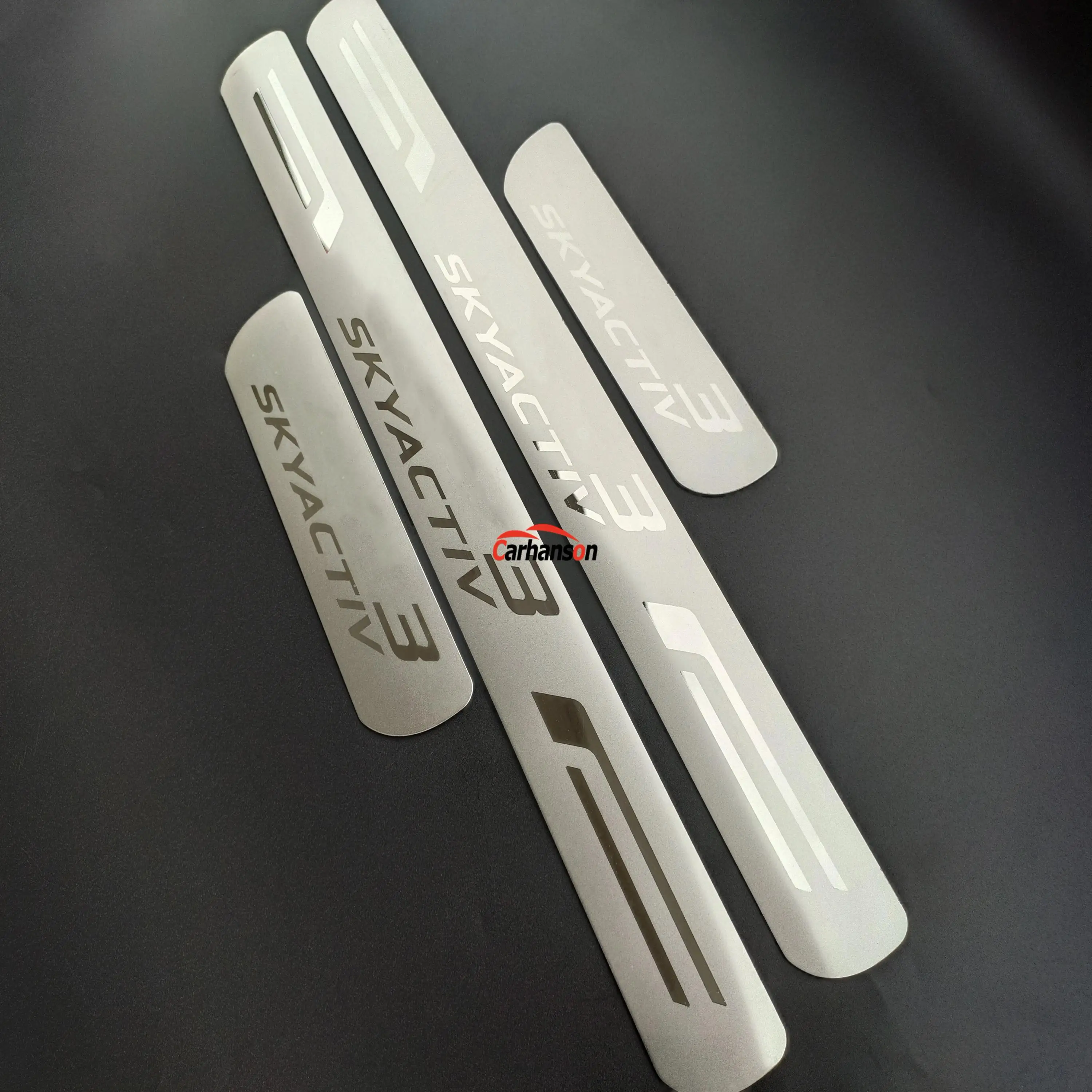 Автомобильные аксессуары для Mazda 3 полоса отделки порога двери протектор крышки