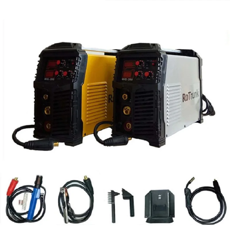 MIG200 сварочный аппарат для сварки MIG/MAG/сварочный MMA 3 в 1 СВАРОЧНЫЙ АППАРАТ IGBT MIG