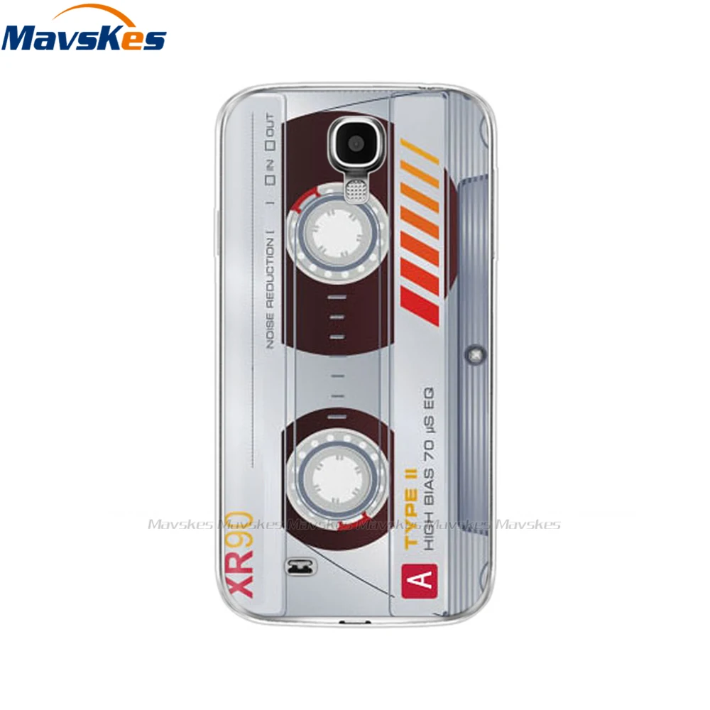 

For Samsung Galaxy S4 i9500 Case Flower TPU Silicone Cover For Samsung S4 Mini i9190 Phone shell Funda Hoesje Protective Bags