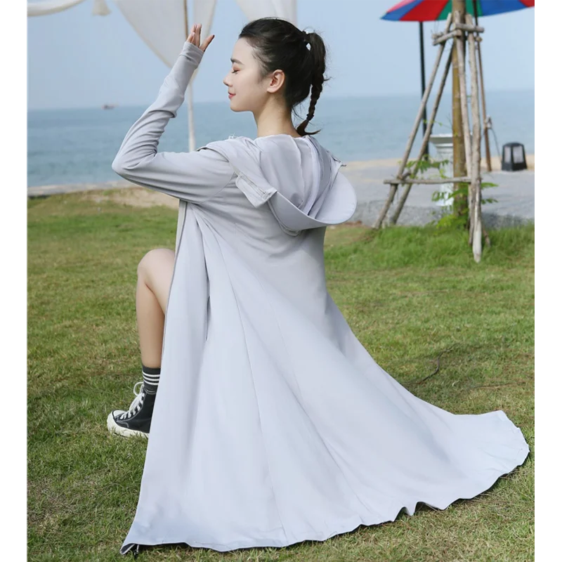 Летняя Солнцезащитная одежда новый женский кардиган с длинными рукавами и