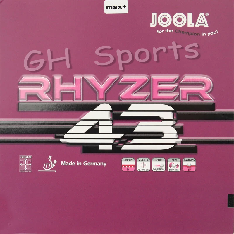 Joola RHYZER 43/48 резиновая губка для настольного тенниса для пинг-понга Tenis De Mesa