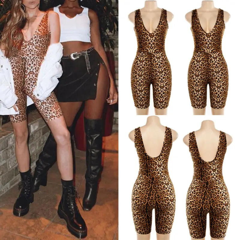 Американские сексуальные женские костюмы с v образным вырезом без рукавов