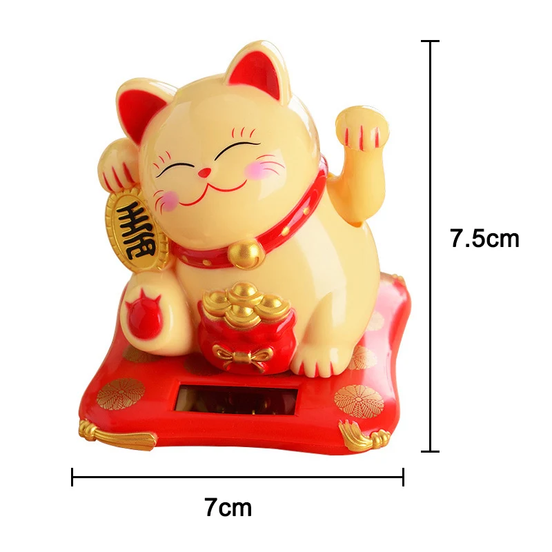 Развевающиеся руки Lucky Cat благосостояние и удача украшения &quotкошки&quot для Офис