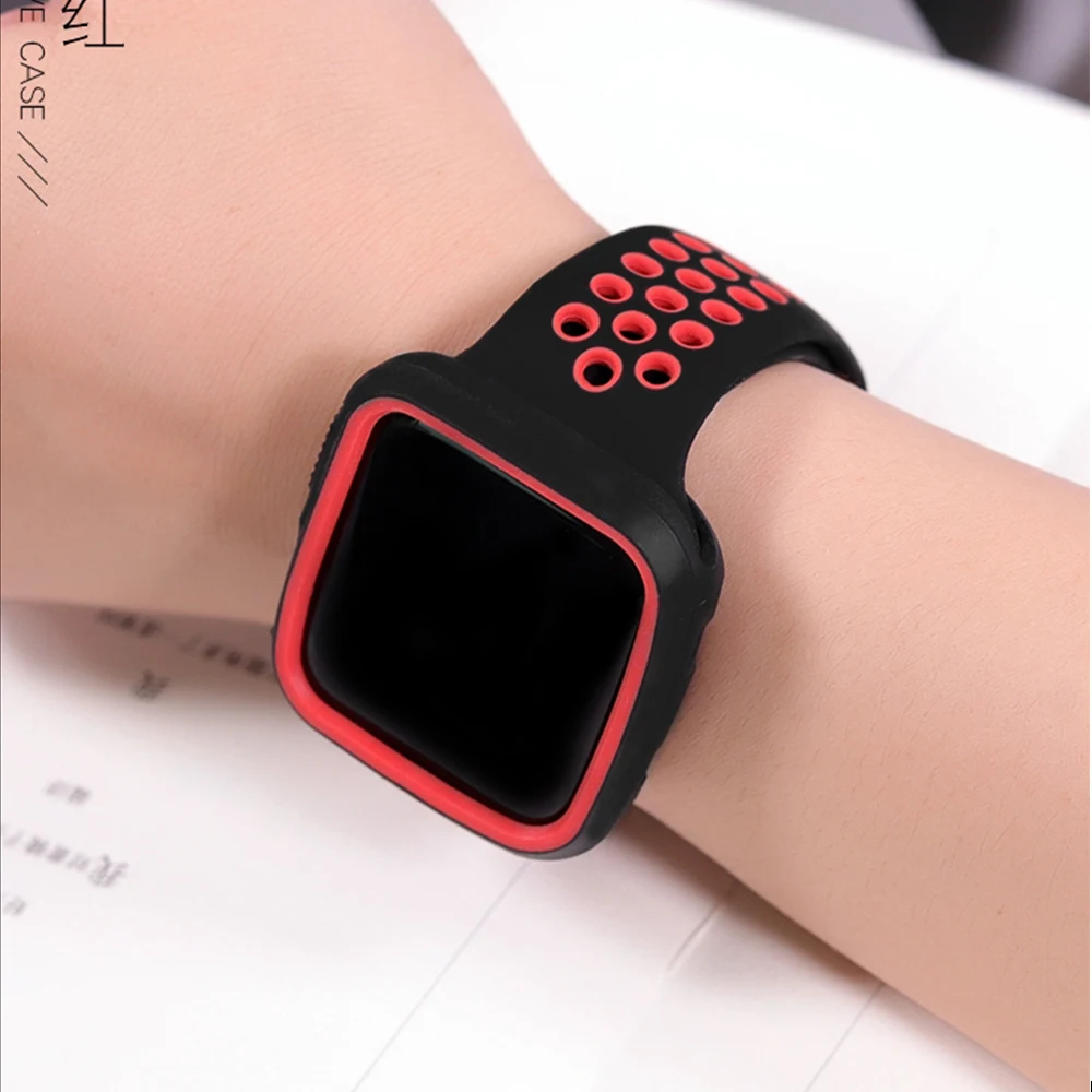 Защитный чехол для Apple watch apple 4 ремешка 44 мм 40 корпус iwatch силиконовая защитная