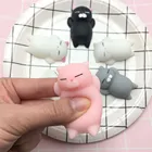 Фиджет-Игрушки, милый Mochi, мягкий Кот, сжимаемая Забавная детская кавайная игрушка, снятие стресса, декор для взрослых, работа, антистресс, Игрушки