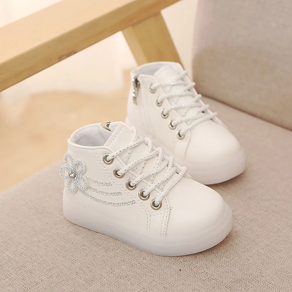 Детские ботинки для маленьких девочек коллекция 2019 года модные детские с