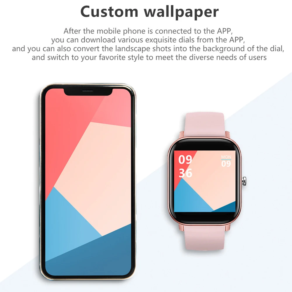 

CHOTOG Men's Smart Watch, Blood Pressure/Heart Rate Monitor, Smartwatch 2020 Women, Fitness Tracker Watches For Android IOS