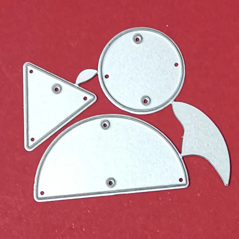 

3Layers Hangle Dangle Earring Metal Cutting Dies 2021 New Cut Die Scrapbook Paper Craft Knife Mould Blade Punch Stencils