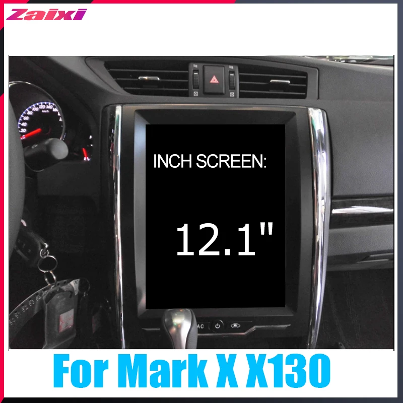 ZaiXi Android Car Multimedia GPS For Toyota Mark X X130 2011~2013 Radio vertical screen tesla Video USB DAB+ | Автомобили и