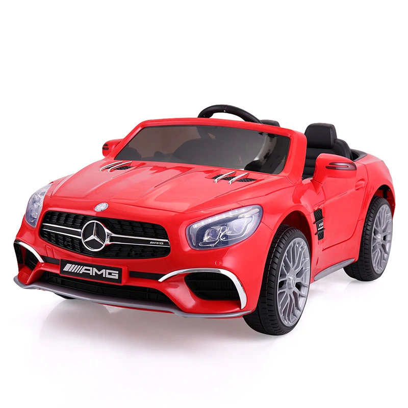 Electric Children Ride On Car Licensed Mercedes Benz Vehicles Toys 12V Power Battery AMG GT Play With Remote Control T0825 | Игрушки и