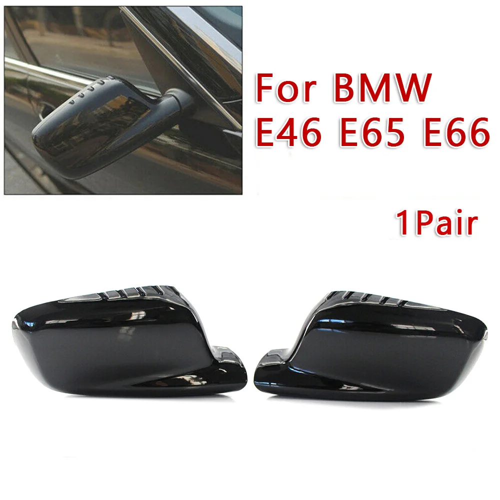 1 пара зеркальных крышек для BMW E46 E65 E66 745i 750i 51167074236 + 51167074235 | Автомобили и мотоциклы