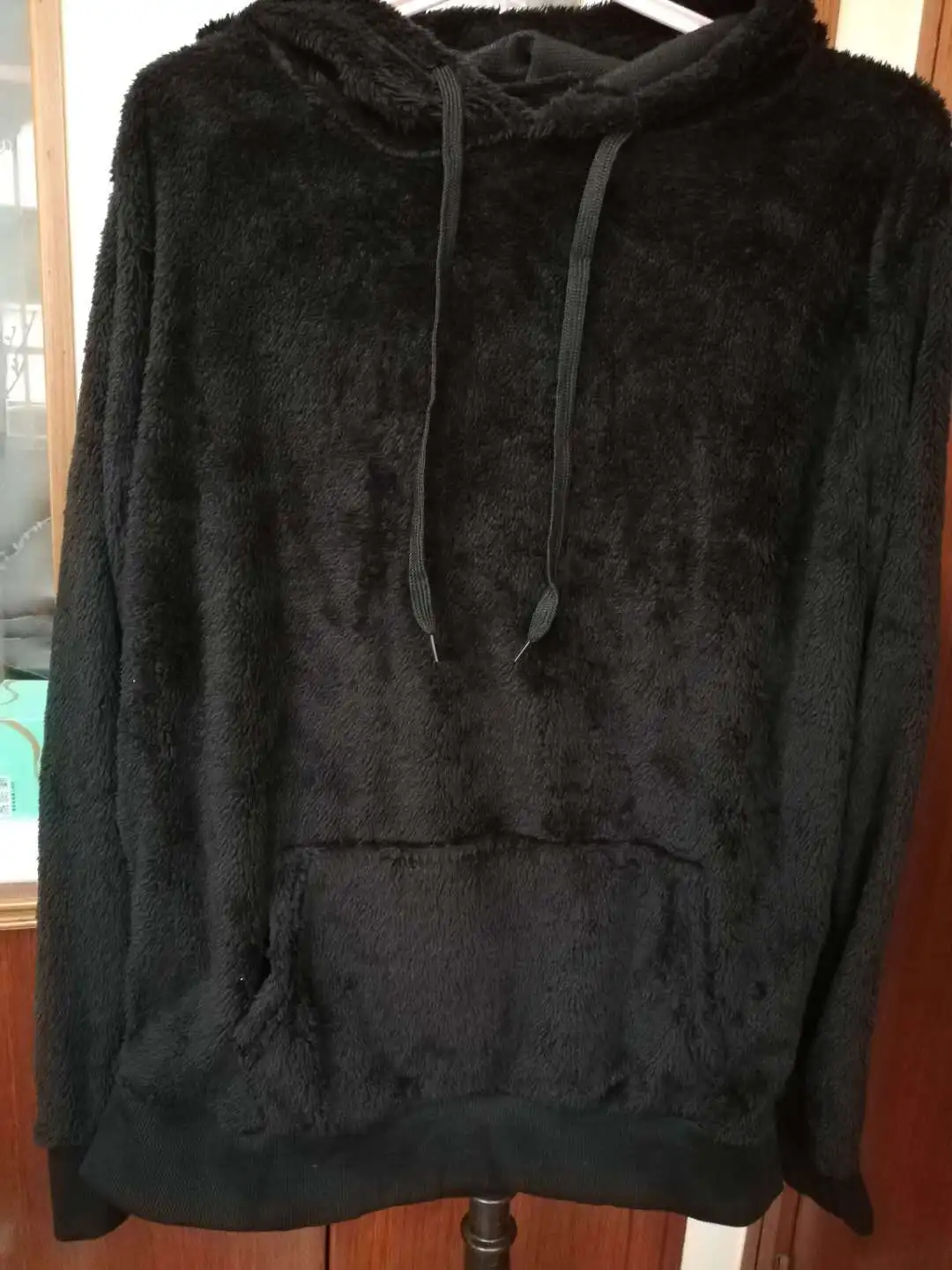 

Thick Warm Oversized Loose Male Outwear Tracksuit Coat Plush Pullovers Hoodies 3XL Winter Fleece Hoodie Sweatshirt Cool Men