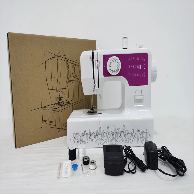 

Desktop home multi-function mini electric sewing machine Home use thick seaming buttonhole DIY sewing machine