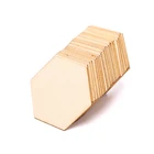 1005025 шт. буковая деревянная шестиугольная искусственная деревянная форма искусственные украшения сделай сам