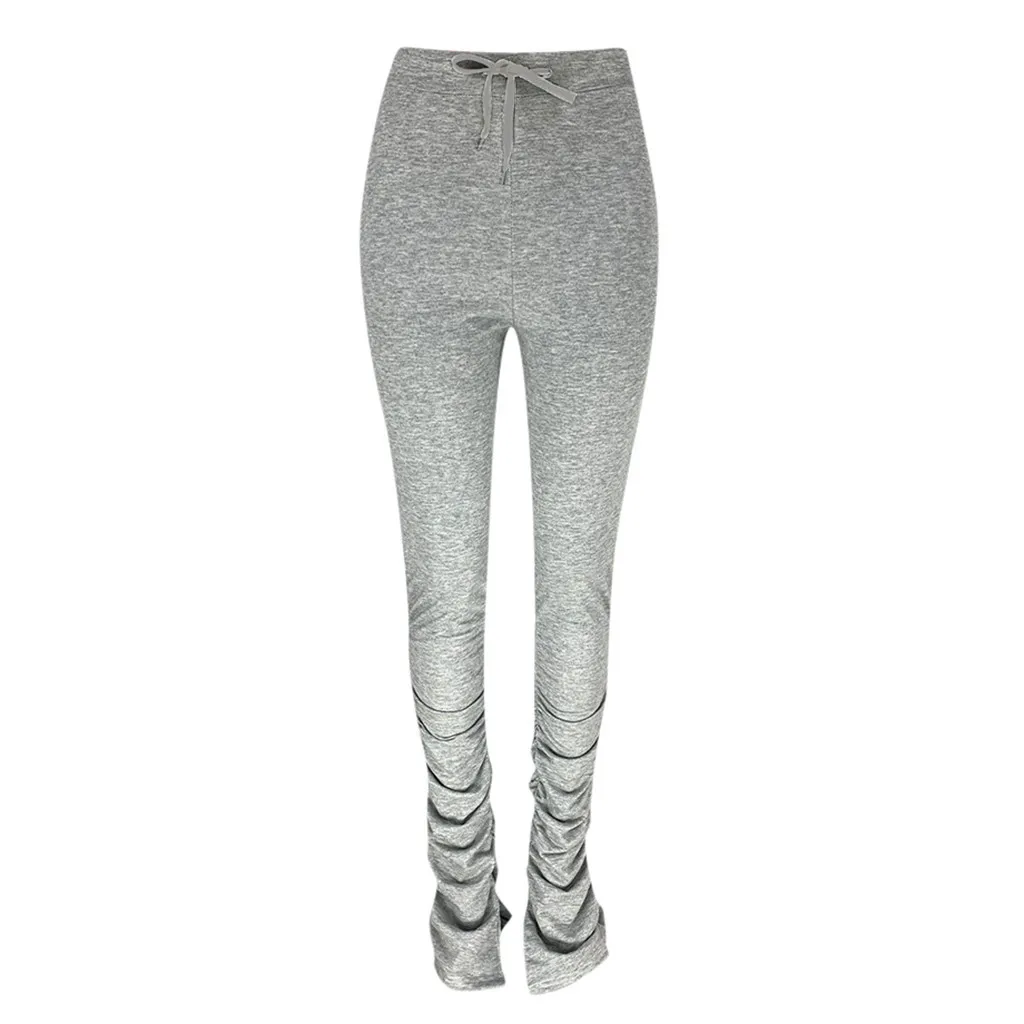 Брюки женские спортивные штаны для бега и тренировок с градиентом многослойные