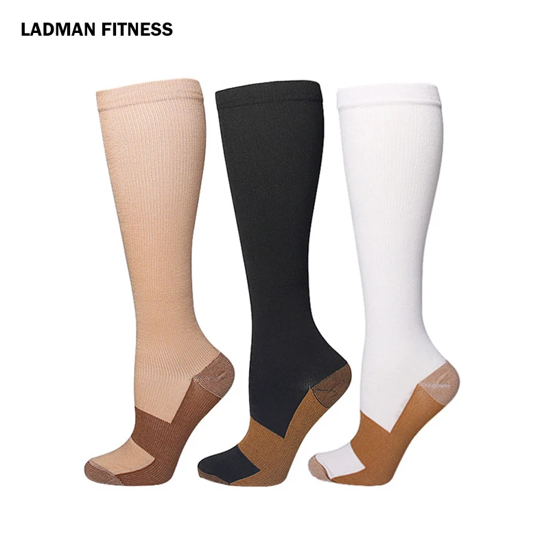 

Unisex Compression Running Gym Socks Knee High Support Stockings Breathable Cycling Sports Socks for Socer Basketball Sport