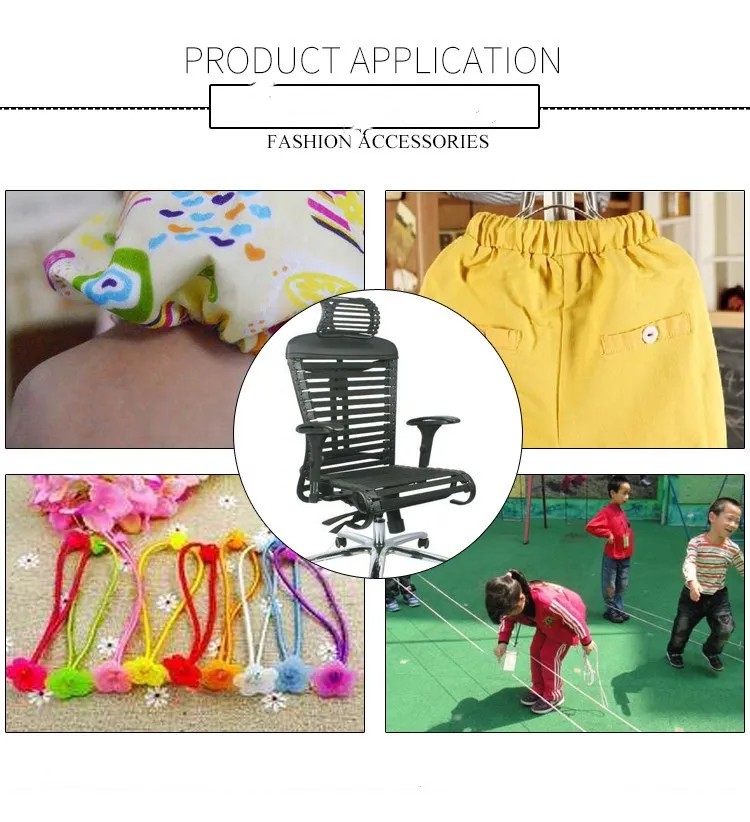 Эластичная лента круглая высокоэластичная леска для шитья сделай сам резиновая