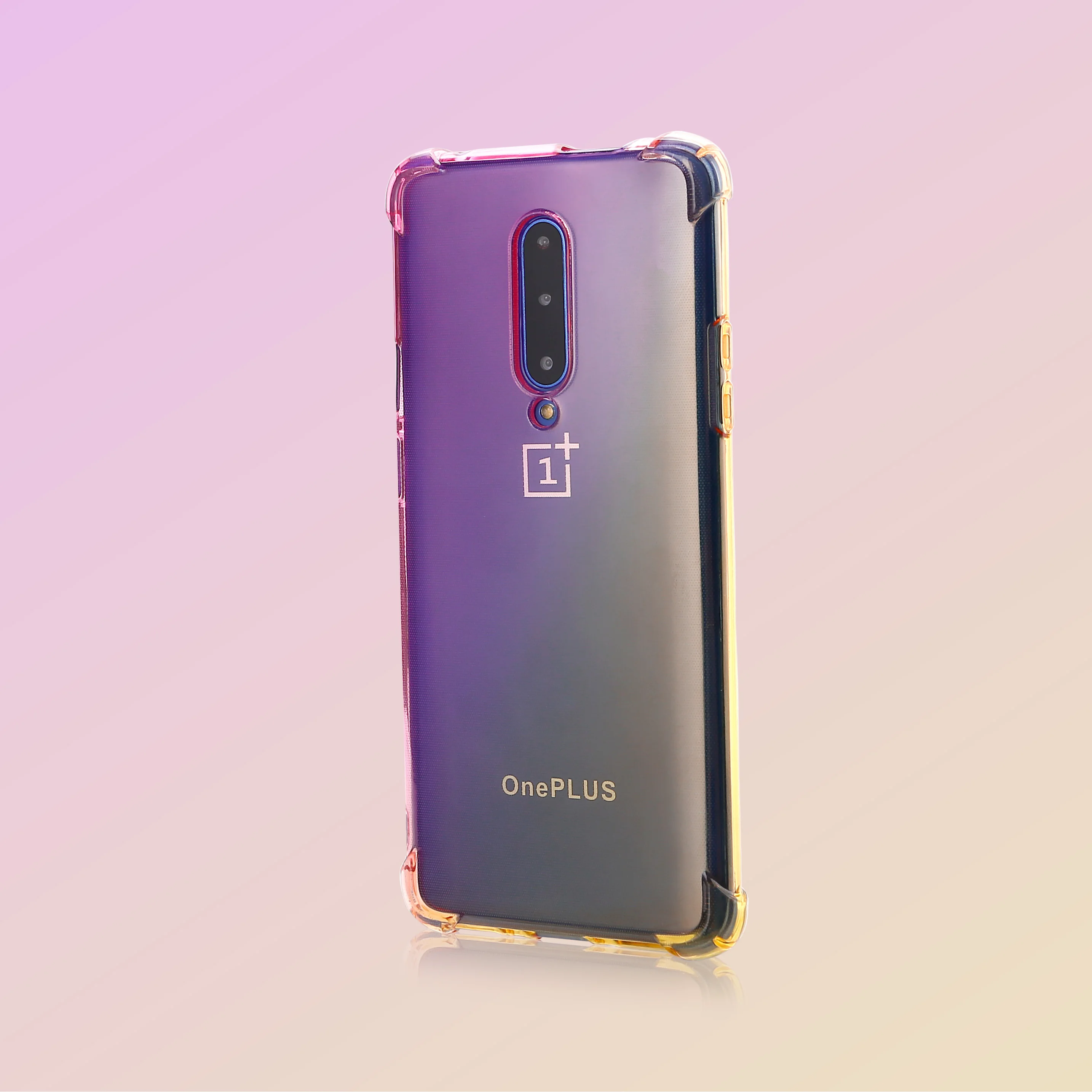 Градиентный цвет меняющий прозрачный ультратонкий Противоударная подушка