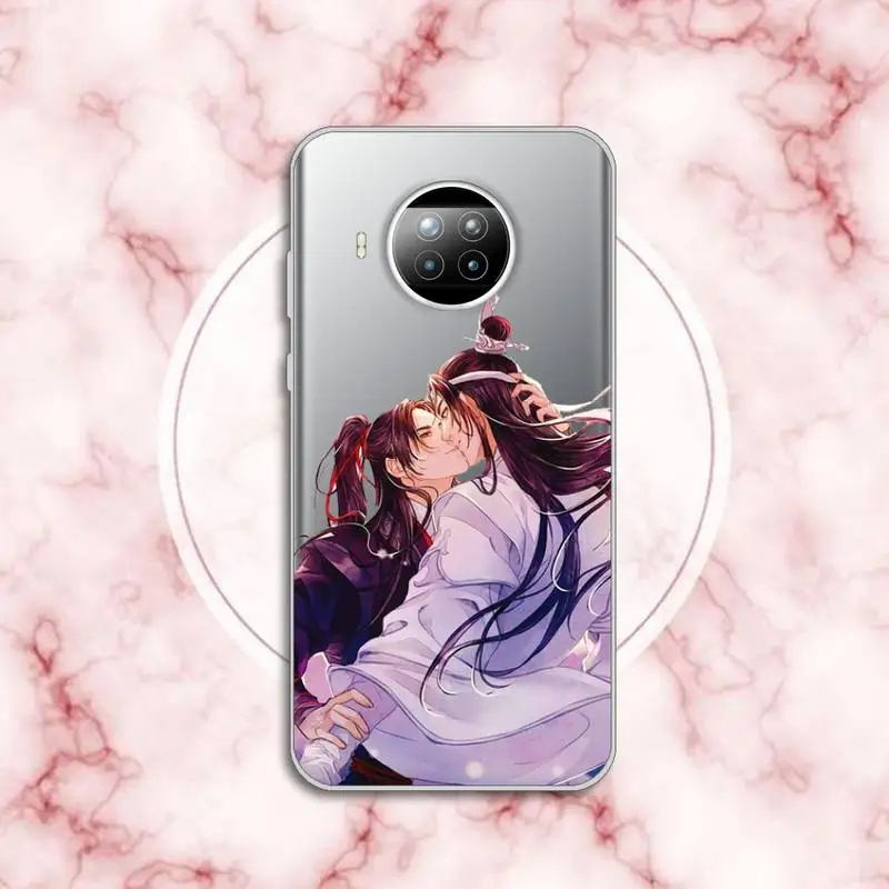 

Mo Dao Zu Shi Phone Case Transparent for xiaomi redmi note 8 9 9s 11 10t lite pro