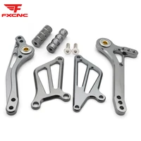 for kawasaki zx6r zx 6r 05 08 cnc aluminum alloy motorcycle rearset footrest footpeg pedal rear set foot rest accessories part