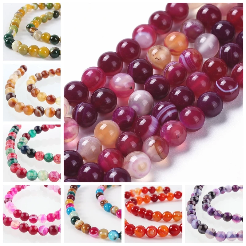 

Бусины-разделители из натурального камня, 6 мм