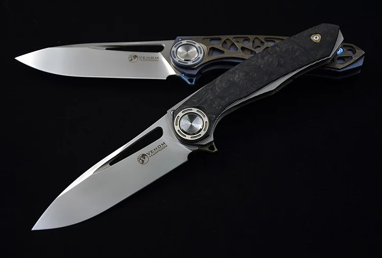 Кевин Джон сделал Веном гарпун Титан M390 Тактический подшипник Кемпинг Складной