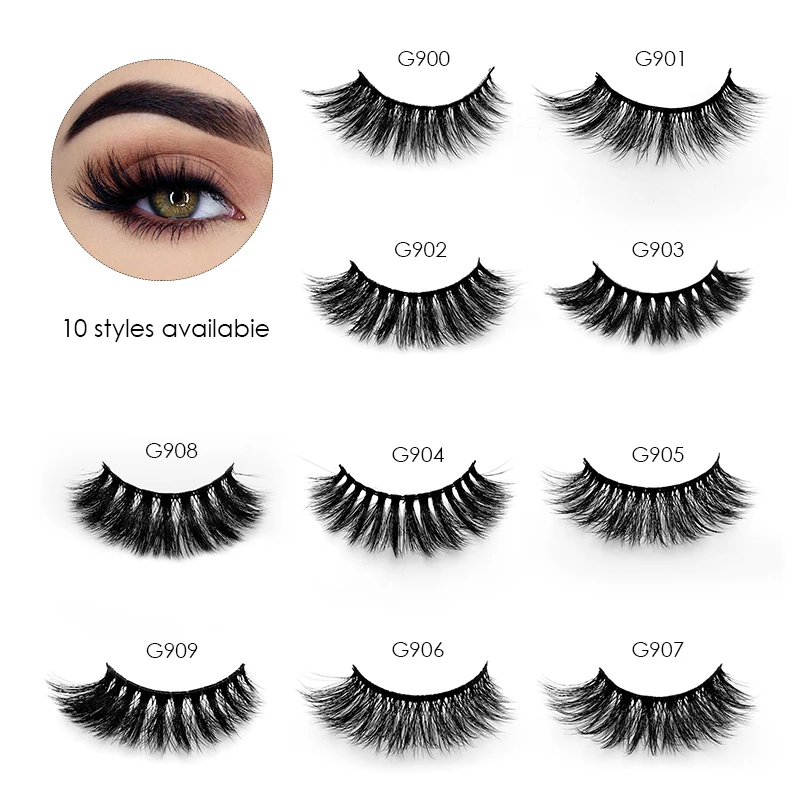 YSDO Lashes 5 пар, норковые ресницы, натуральные длинные 3d норковые ресницы ручной работы, накладные ресницы, накладные ресницы для макияжа
