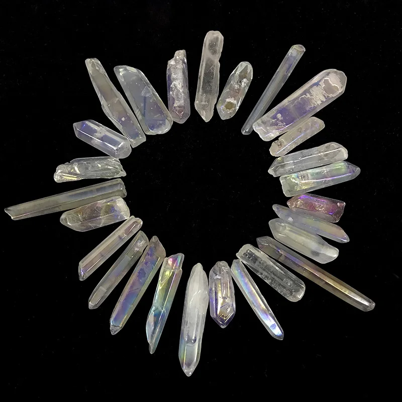 Гальваническая Пробивка натурального кристалла энергетическая колонна цветной