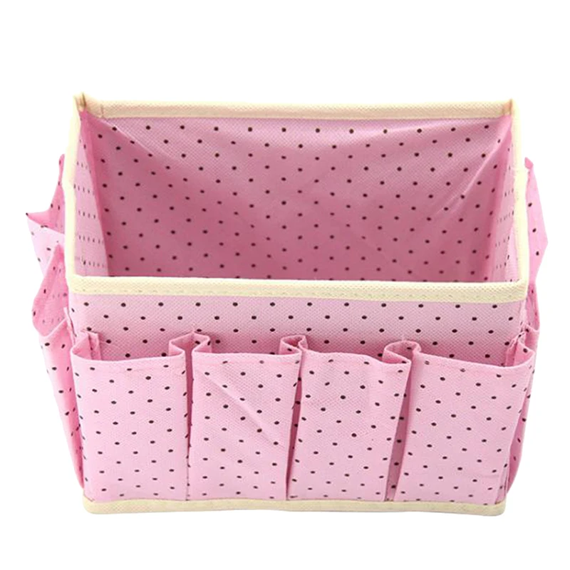 Нетканый тканевый ящик для хранения офиса складной офисный органайзер модные