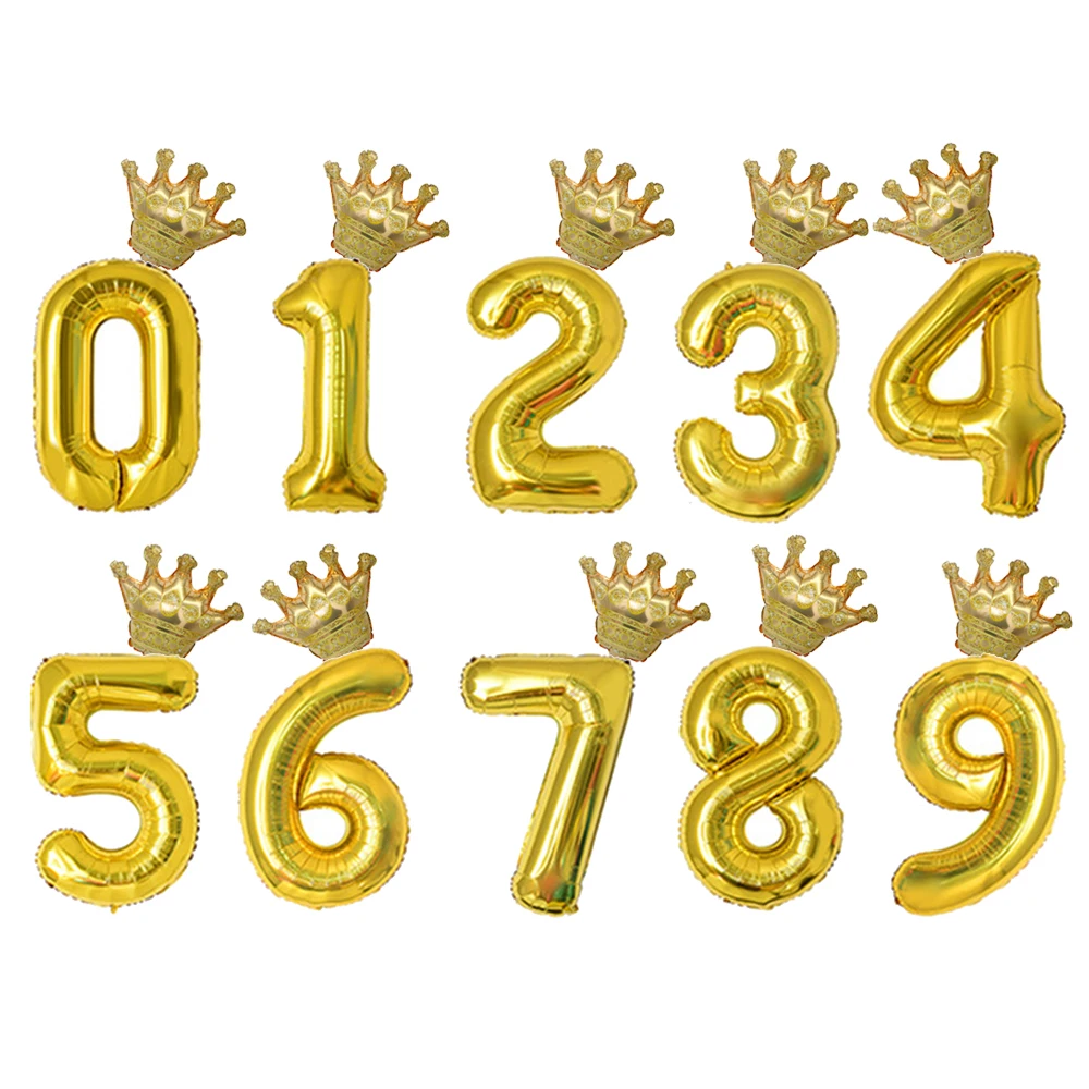 Воздушные шары из фольги 2 шт. 1-5 дюймов | Дом и сад