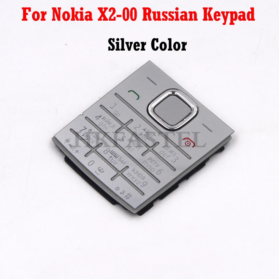 Новая клавиатура для сотового телефона HKFASTEL Nokia X2 X2-00 00 мобильный телефон корпус с