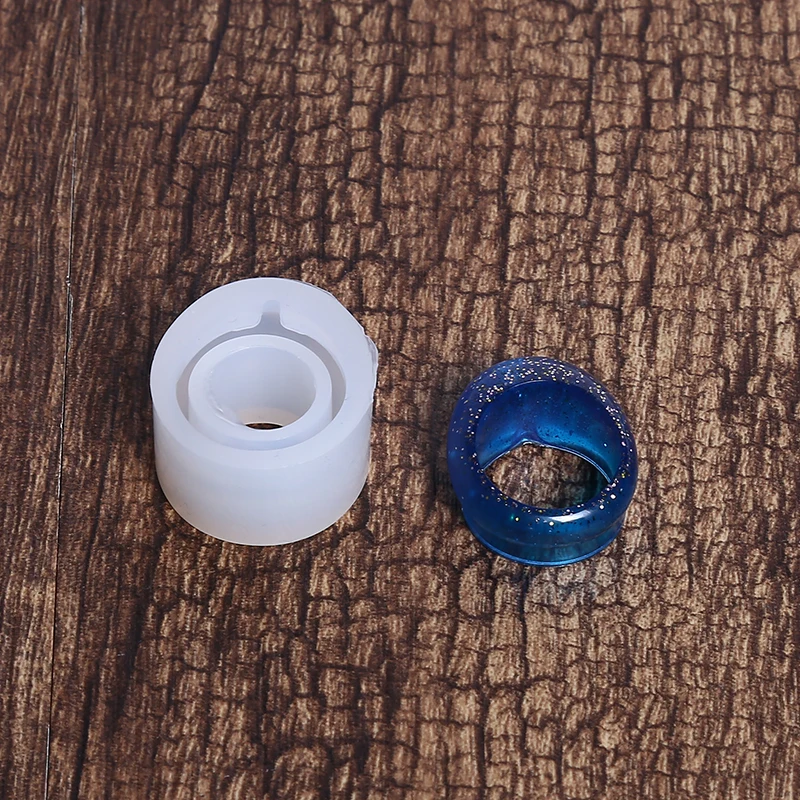 Прозрачная силиконовая форма для смолы набор колец из УФ эпоксидной инструменты