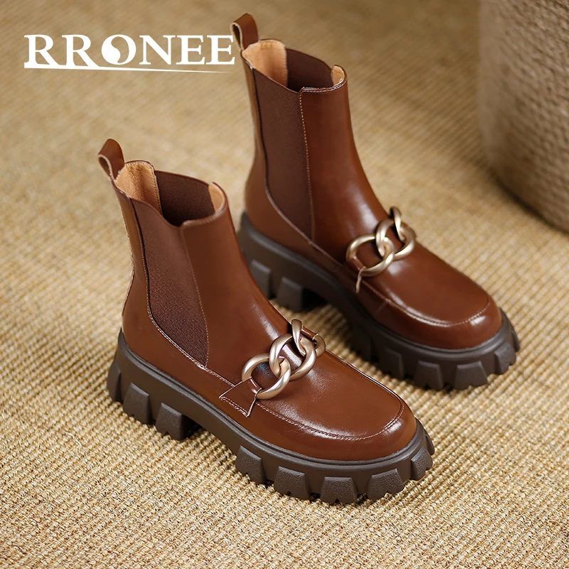 

Женские полусапожки Martin универсальные британские толстые базовые лакированные кожаные ботинки с металлической пряжкой Новинка Осень-зима...