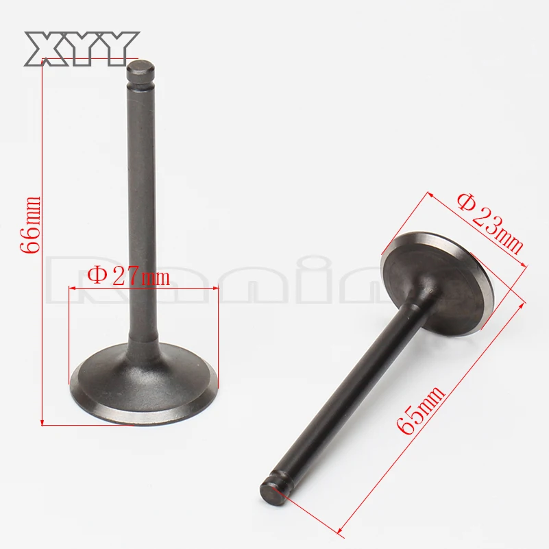 Выпускные клапаны 23 мм 27 Уплотнения стержня для двигателя Lifan YX 125cc 140cc мотоцикла |