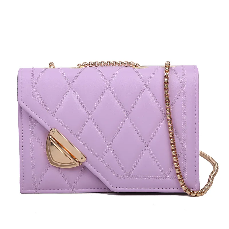 

Summer ladies' small bag 2020 new trendy wild all-match rhombic chain shoulder messenger bag small square bag