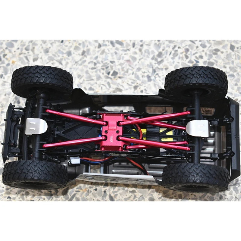 Защита оси коробки передач из нержавеющей стали для 1/24 RC Crawler Axial SCX24 AXI90081 AXI00002