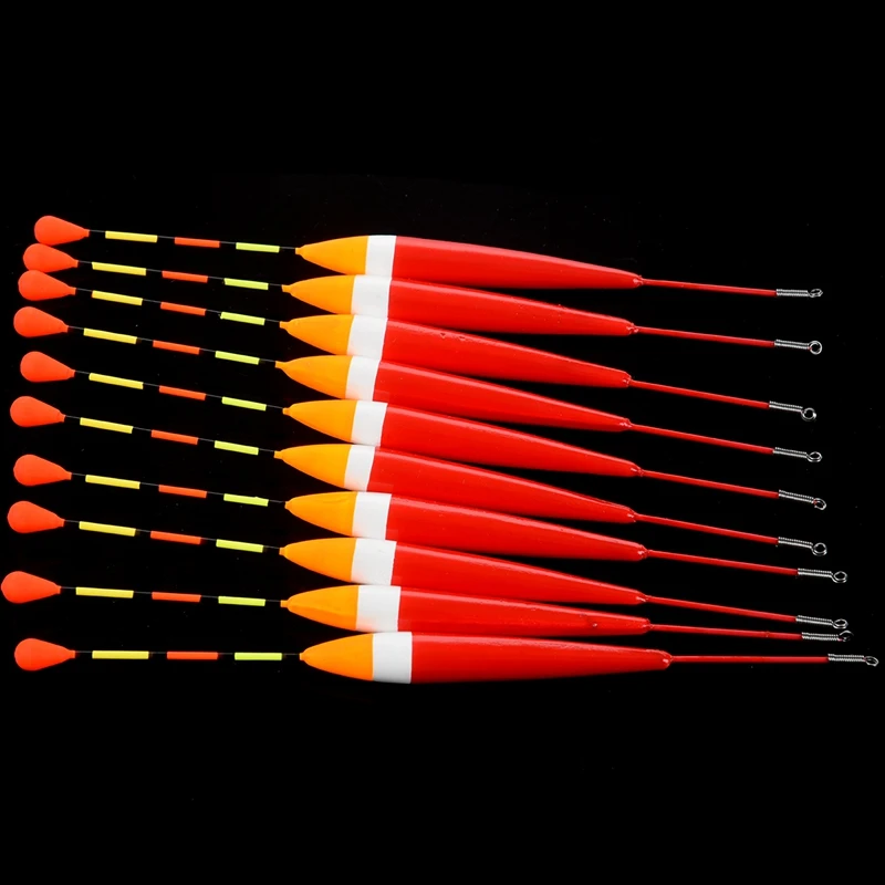 10 шт./компл. набор поплавков для рыбалки карпа буй поплавок палка рыболовных