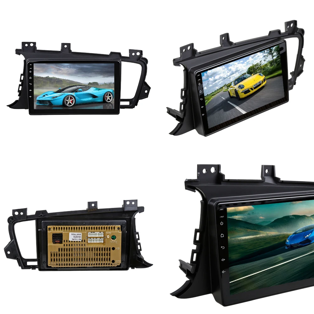 SINOSMART 2.5D ips/QLED экран 1G/2G автомобильный аудио gps-навигатор плеер для Kia K5 Optima 2011- 32EQ DSP, 4G ram опционально